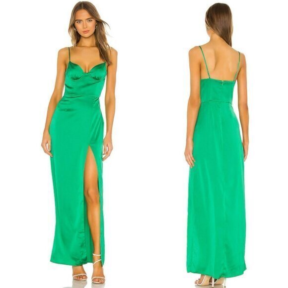 REVOLVE Dresses & Skirts - NBD Henrik Gown in Mint Leaf